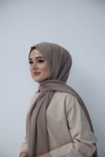 Medine İpeği Şal - Kum Beji