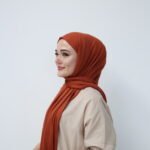 Penye Şal - Kiremit