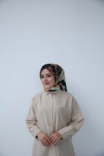 Amber Grid Desenli Eşarp - Görsel 3