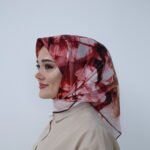 Velvet Smoke Desenli Eşarp