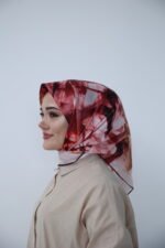 Velvet Smoke Desenli Eşarp